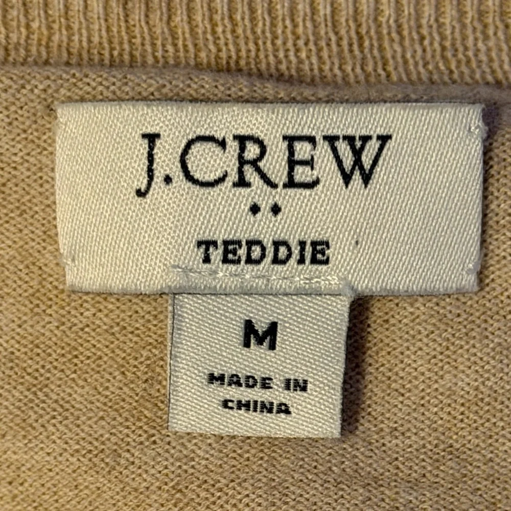 J. Crew Cotton Teddie sweater